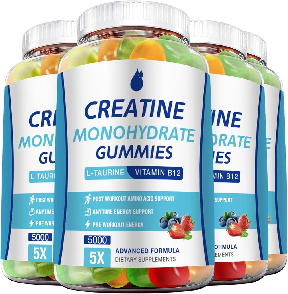 Kreatín Gummy pre mužov a ženy - Žuvacia Gummy