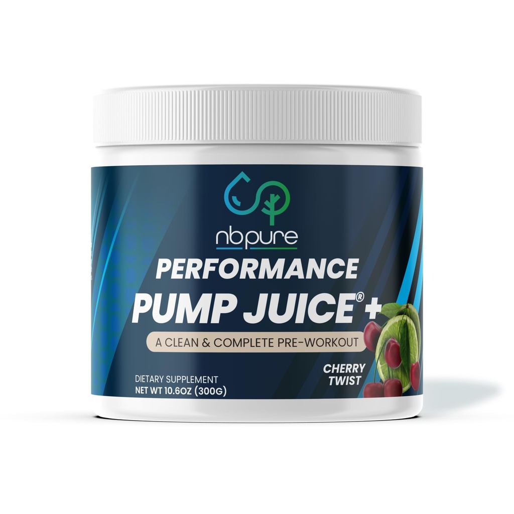 nbpure Pump Juice+ Pre Workout Nič umelé
