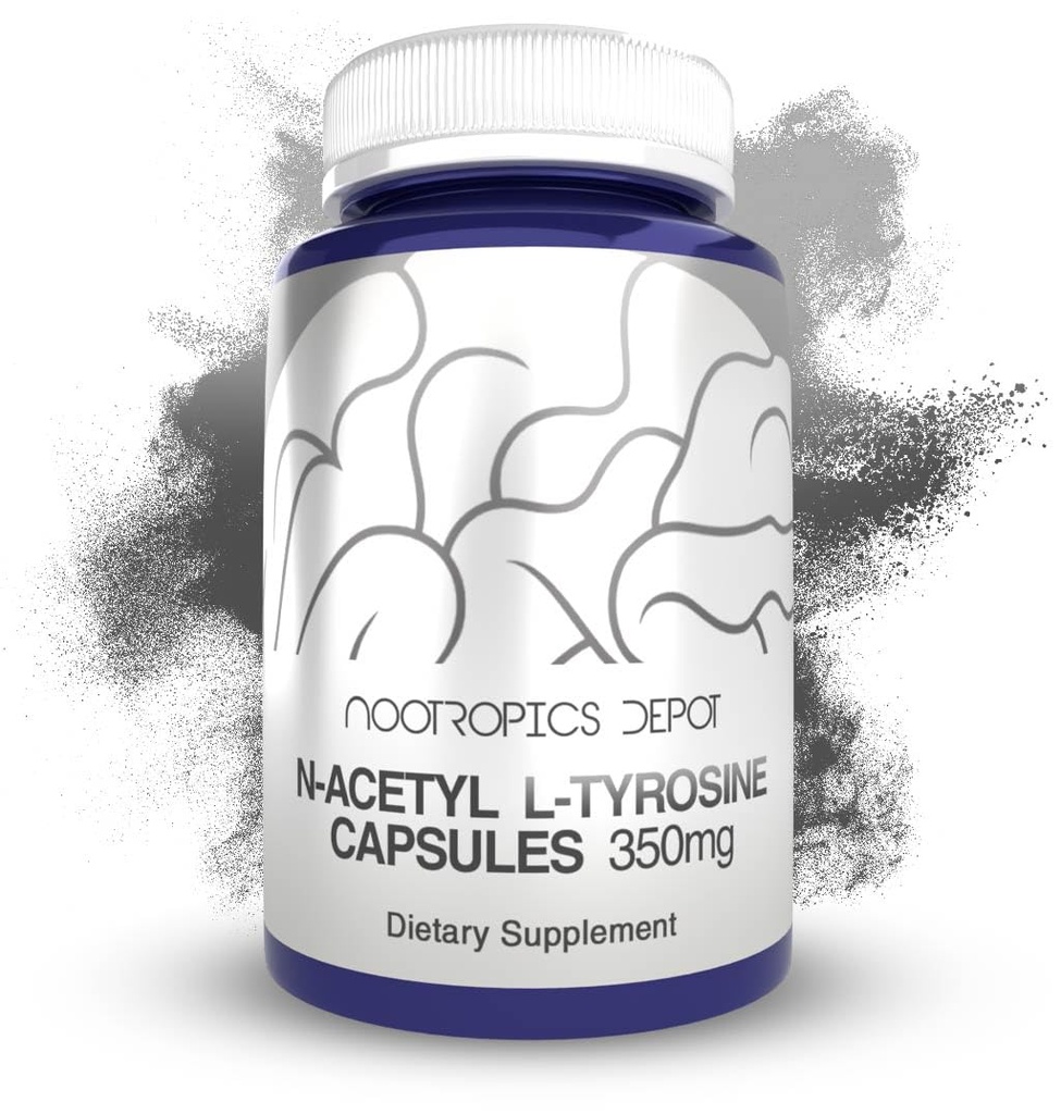 Nootropics Depot N-Acetyl L-Tyrosine Kapsule 
