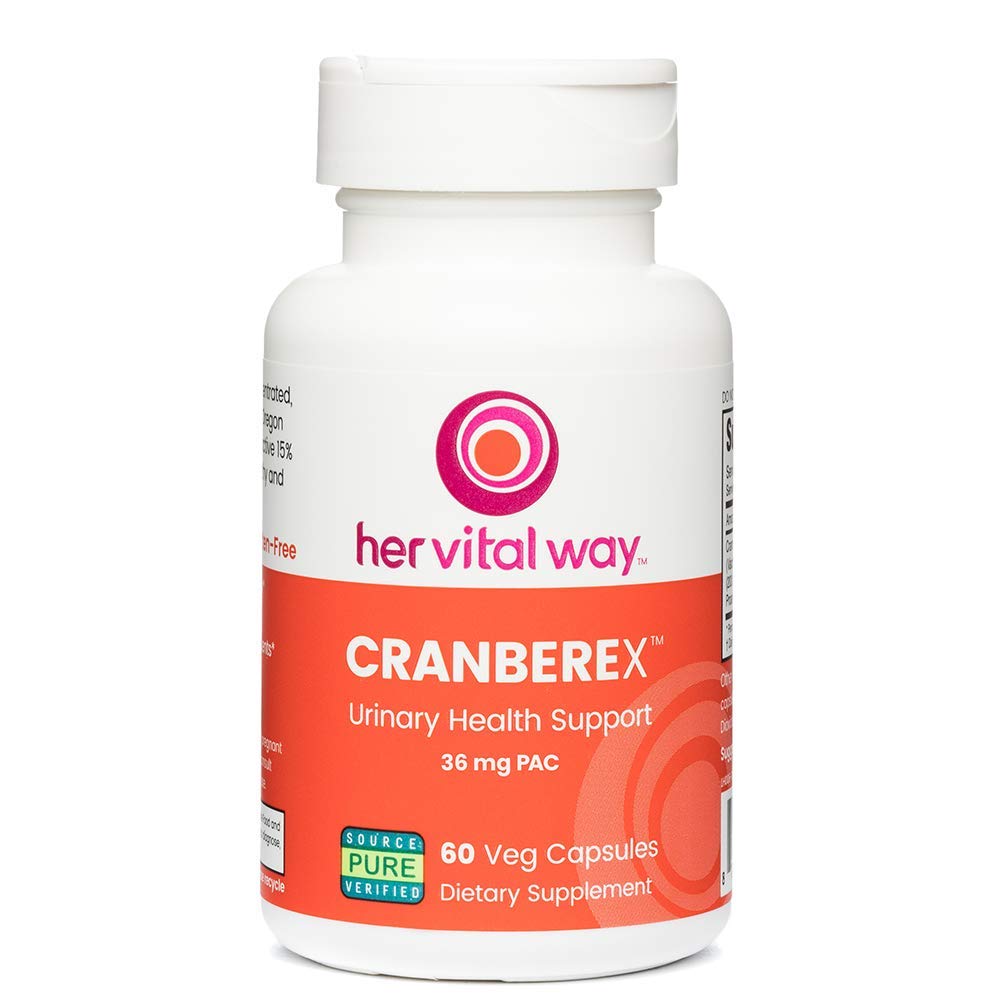 Cranberex - Cranberry Pills for Women and Men - Cranberry Supplement with 36mg PAC - Cranberry Extract Kapsule od Urinary Tract Health and Kidney Care - 60 Veg Kapsule