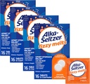 Alka-Seltzer Fizzy Melty, Rozpustite v jazyku, Nie je potrebná voda, On-The-Go diétne doplnkové antacidové tablety, na zmiernenie príležitostného pálenia záhy a kyseliny tráviace ťažkosti*, Orange Flavor, 64 Počet