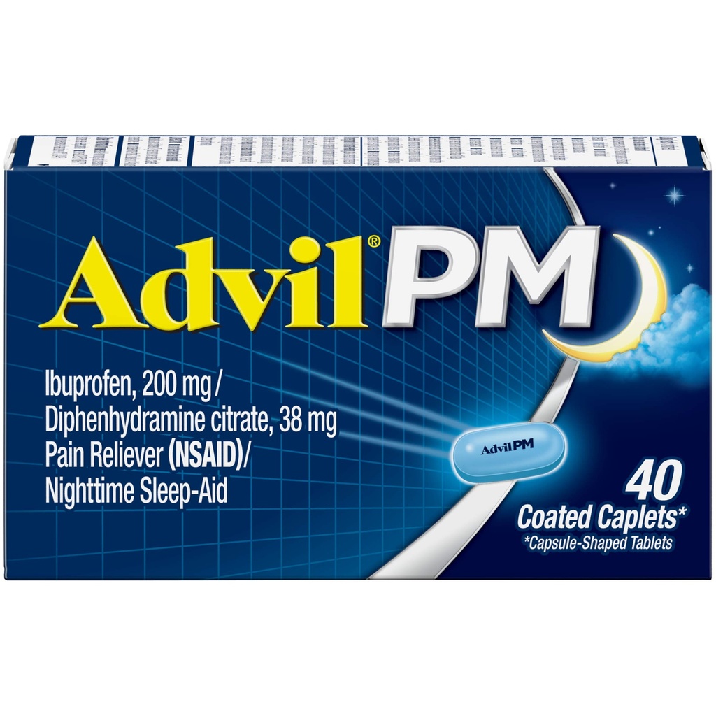 Advil PM 200 mg obalené Caplets 40 ea