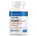 SciatiEase ischias Nerve Zdravotná podpora doplnok - Nerve Podpora Formula s AlphaPalm, Pea, Vitamín B komplex, Alpha Kyselina lipová 300 mg - 120 Kapsule