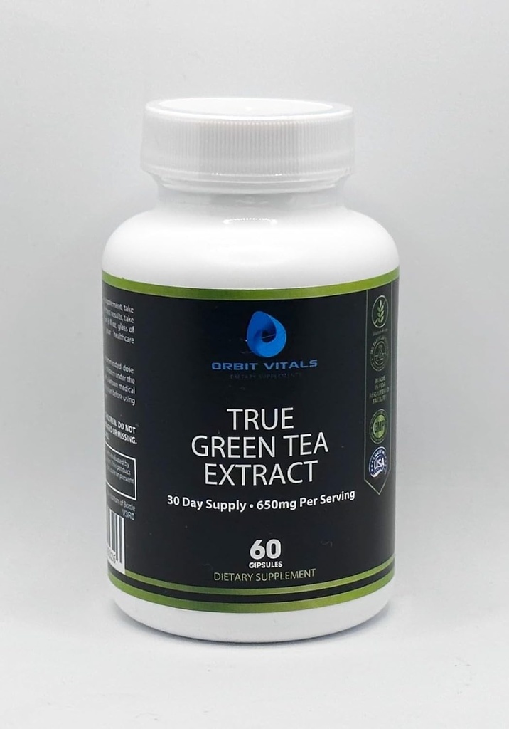 Pravý zelený čaj extrakt: Premium zelený čaj extrakt pre zvýšenú energiu, imunitná podpora, a celkový wellness - Antioxidant-Rich vzorec pre mužov a ženy