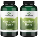 Swanson Hawthorn Berry Supplement- Antioxidant Flavonoidy (250 kapsúl, 565 mg každé balenie) 2 balenia