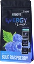 Modrá malinová energia Rush - pred tréningom
