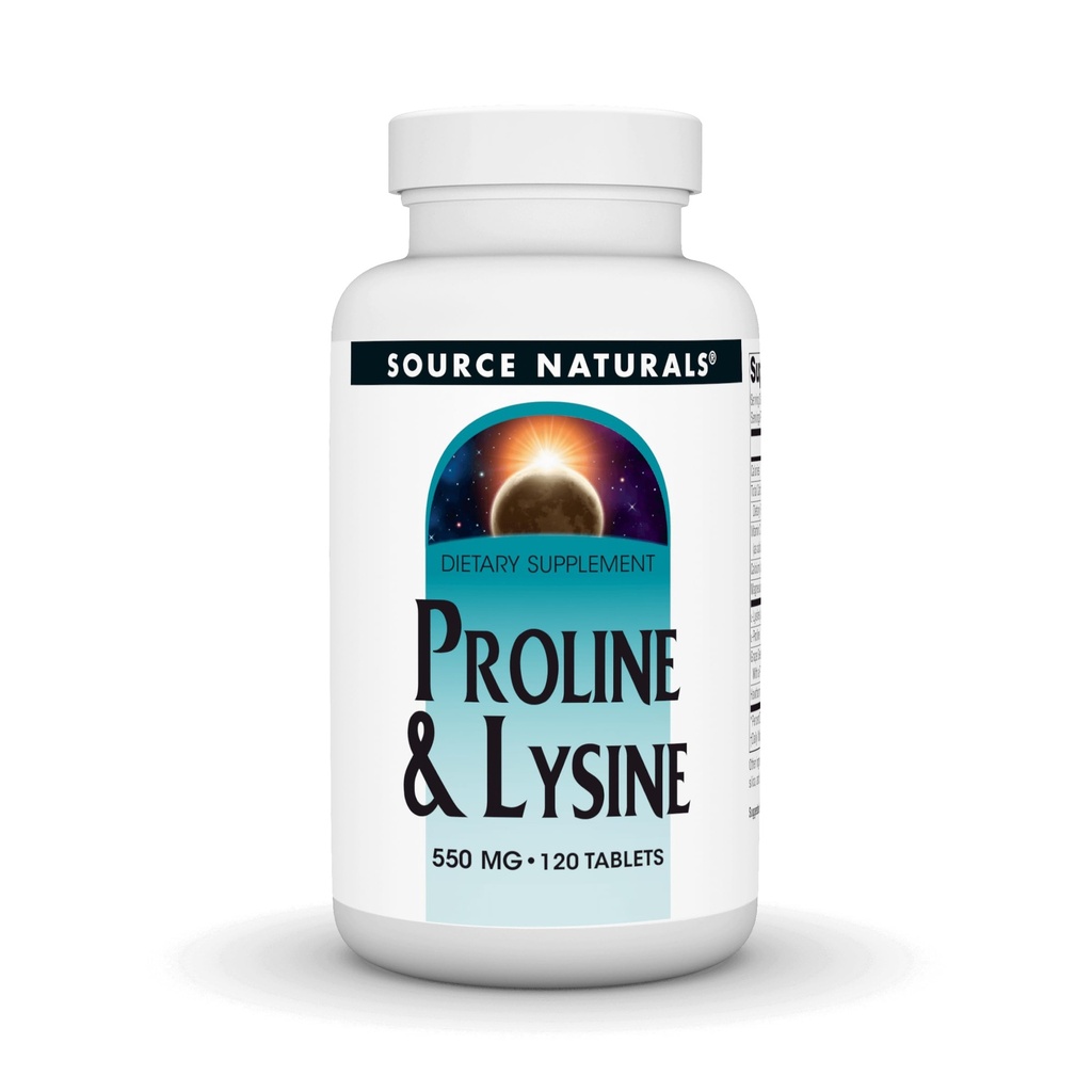 Zdroj Naturals Proline & Lysin, 550 mg - 120 tabliet