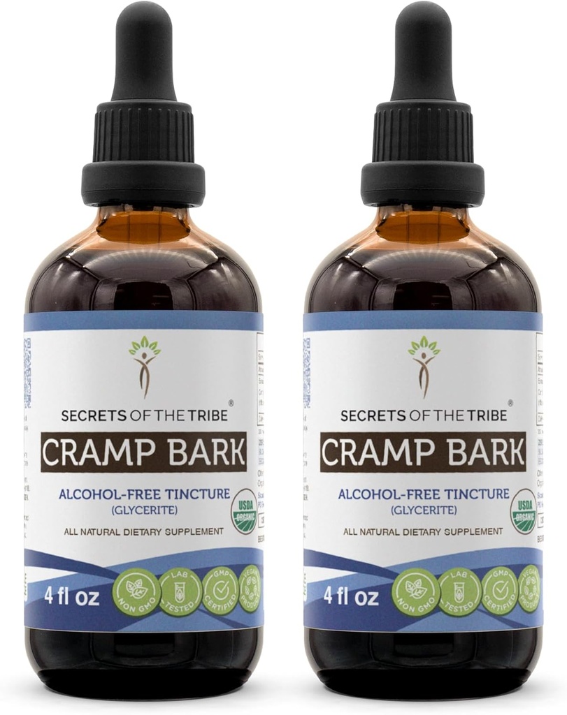 Secrets of the Tribe Cramp Bark USDA Organic 