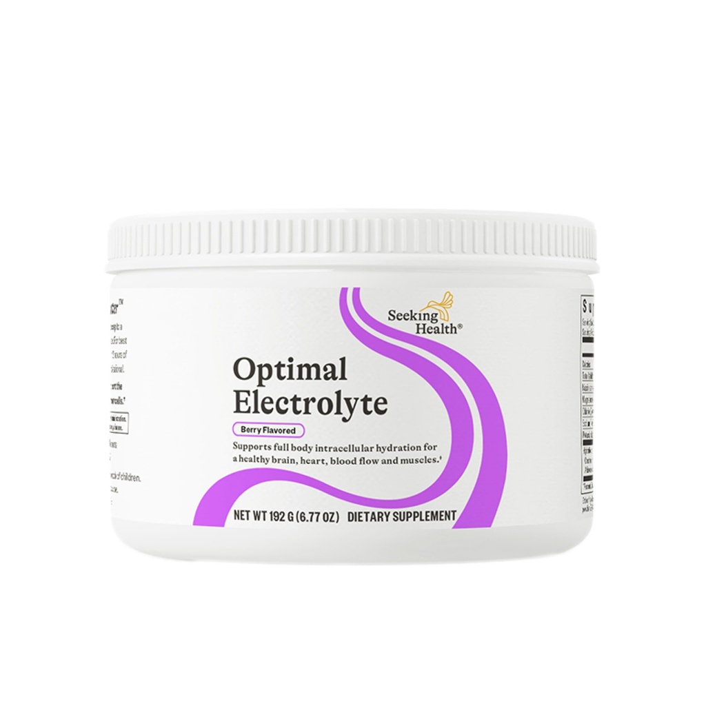 Hľadanie zdravia Optimálny prášok Electrolytu - Elektrolytový prášok so sodíkom a draslíkom - Podporná digescia a energia s horčíkom Electrolyte Supplement - Berry, 30 Servisov