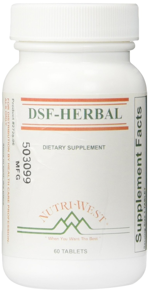 DSF bylinné - 60 tabliet Nutri West