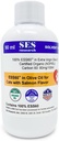 SES Research C60 pre domácich miláčikov v organickom extra panenskom olivovom oleji s príchuťou lososa - Domáci miláčikovia doplnok stravy - Antioxidant doplnok - Rozpúšťadlo bez - Imunita Booster - Boosts Energy & Mood - Focus - 90ML