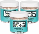 Pitie Buddy (3pack, Aplikácia pre popíjanie s DHM, Prickly Pear, L-Cystine a L-Theanine, Milk Thitle, B-vitamíny, Ginger