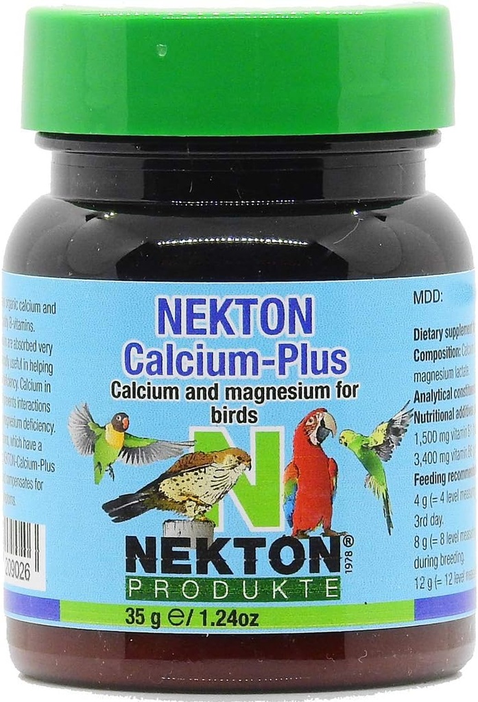 Nekton vápnik Plus - vápnik s horčíkom a vitamínmi 35g/1,23 oz