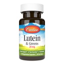 Carlson - lutein & Greens, 20 mg, Vision Support & Eye Function, Antioxidant, 30 Vegetariánske kapsuly
