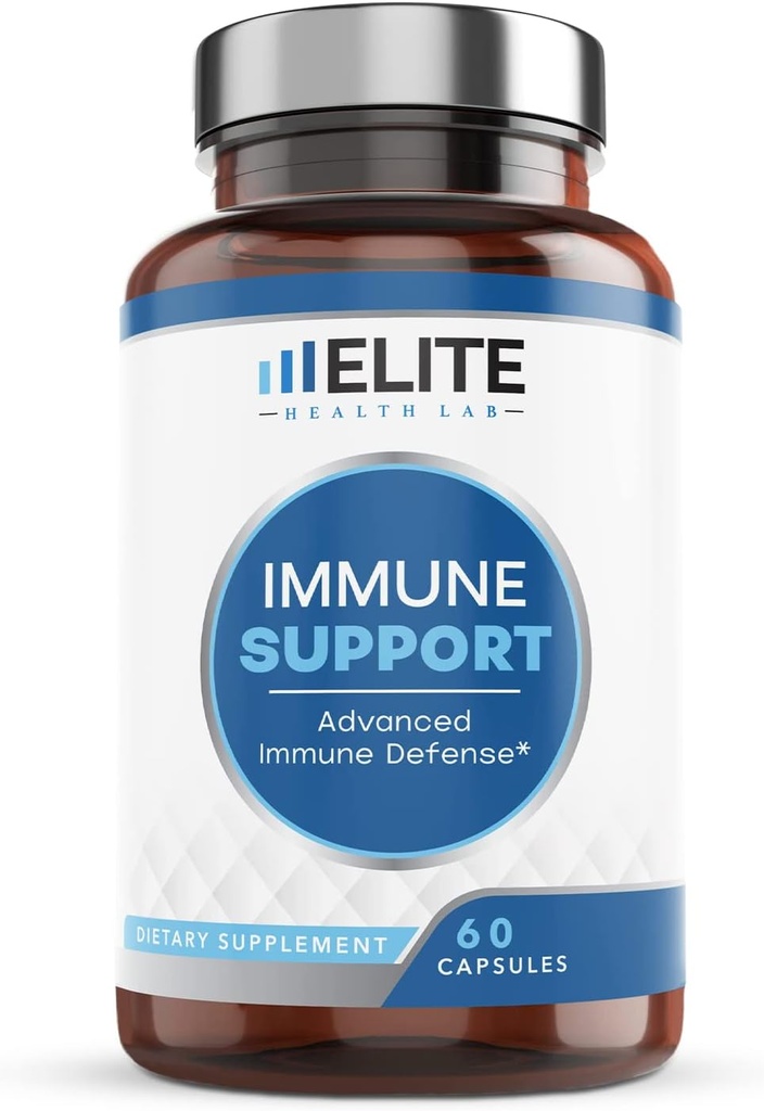 Ultimate 9-in-1 Immune Support Boost 1000mg Vitamín C, D, Zinok, Echinacea, Quercetin & More 