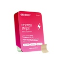 ZENERGY Energy Orálne prúžky - Mätová aróma 40 mg kofeínu + 30 mg L-theanínu + 100% vitamínu B6 & B12 
