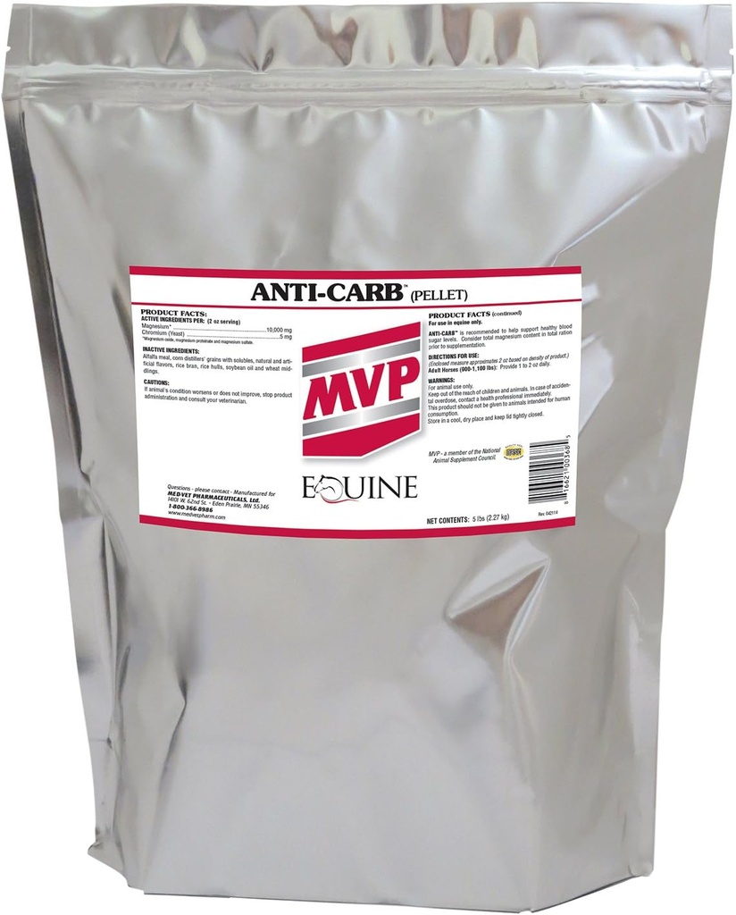 MVP Anti-Carb (5lb) Glukóza Metabolizmus Podpora...