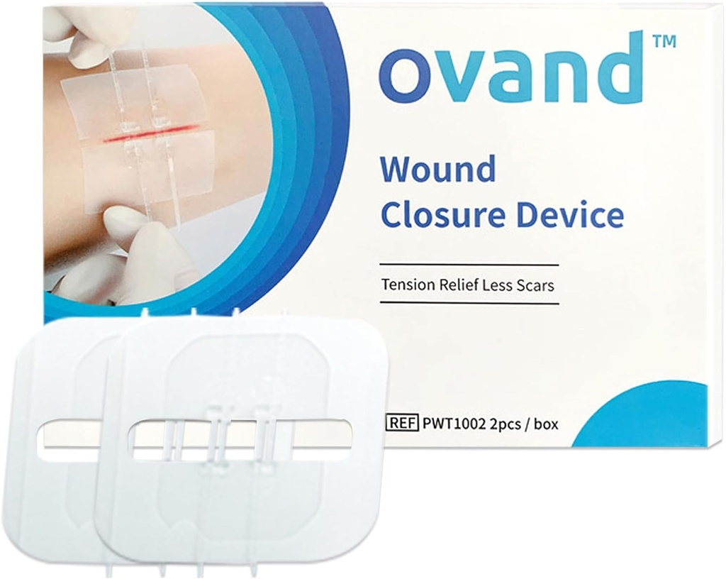 2 ks Núdzové zatvorenie lacerácie,Butterfly Bandaids zatvorenie rany,Surgická oprava lacerácie bez ševu,Quick Clot,Núdzové zatvorenie rany zariadenie (PU)
