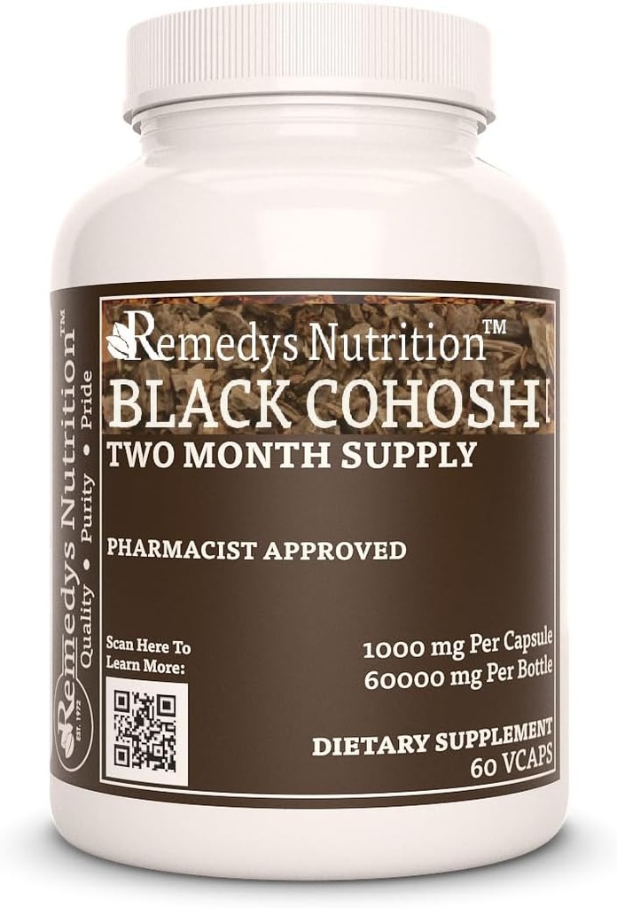 Remedy je výživa Black Cohosh 1 000 mg 