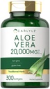 Carlyle Aloe Vera Softgel Kapsule 20 000mg 300 Gróf 