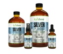 Kaiame Naturals Koloidné striebro, Ionic Silver Solution, 10 PPM, Veľká 16 oz Sklenená fľaša, Prírodná imúnna podpora doplnok, Bezpečné pre dospelých, Deti, a domáce zvieratá