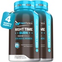 Herbtonics Night Time Burn & Sleep Complex podporuje jednodňový metabolizmus, úľavu od stresu a hlbokého spánku. Obsahuje Melatonín, Valerián a Zelený čaj 