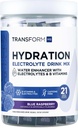 Transform HQ Hydratácia Nápoj Mix (21 Jednoslúchadlá, Modrá Malina) - Hydratácia Supplement Zmes s vitamínmi a elektrolytmi