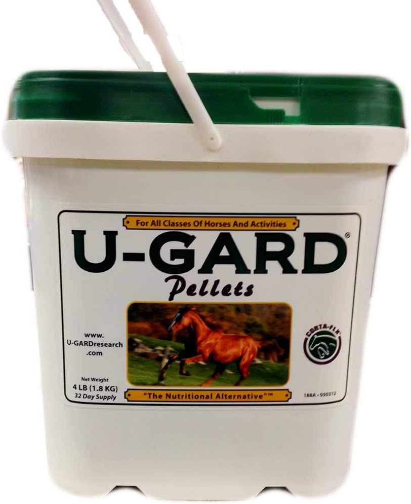 U-Gard Pellets 4 lb pre všetky triedy koní a aktivity. Vápnik horčík diétne doplnok