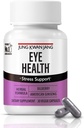 JUNG KWAN JAG Očná zdravotná podpora s čučoriedkami (166 mg) a americkým ženšenom (143 mg) pre Vision Care, Reduced Eye Stein, Cognitive Support, 30 Kapsule pre Muži a ženy
