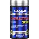 ALMMAX Nutrition - Monohydrát kreatínu, Mikronizovaný Kreatín Powder pre silu a svalovú obnovu, Gluten Free & Fast Absorbing, 120 Kapsule