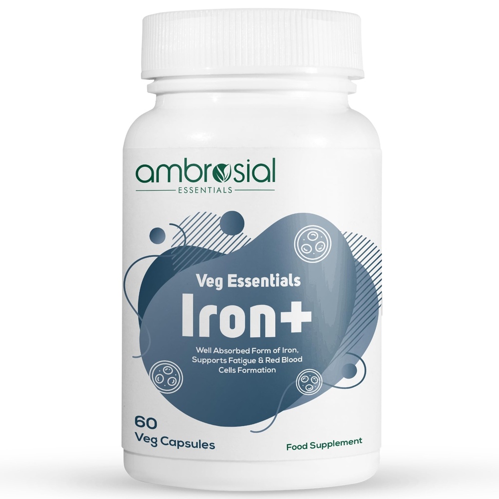 Ambrosial Iron+ 25 mg Balenie po 1- 60 kapsúl
