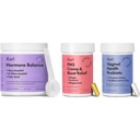 Rael Supplement for Women Bundle - Hormone Balance, Myo-Inozitol & D-Chiro Inozitol (30 dní dodávky) a probiotiká, 15 miliárd CFU (30 dní dodávky) a PMS doplnok (28 kapsúl)