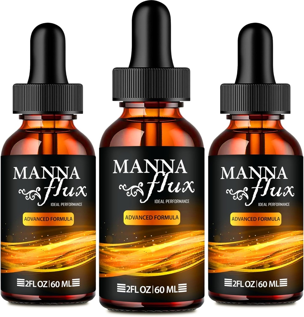 Manna Flux Drops, Mannaflux Support Supplement Liquid Drops - Maximálna sila, Manna Flux Health & Wellness Drops, Mannaflux All Natural Formula, Manna Flux Liquid Drops Recenzia (3 balenia)
