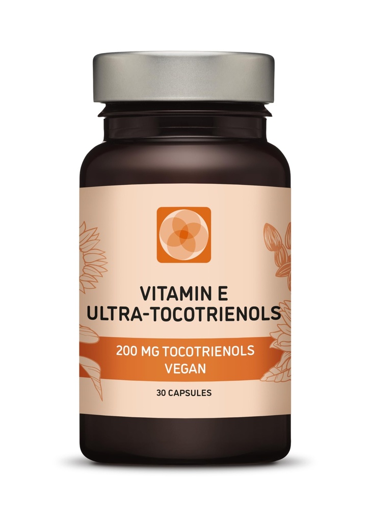 Ultra Tokotrienol 200mg vitamín E Vegan 