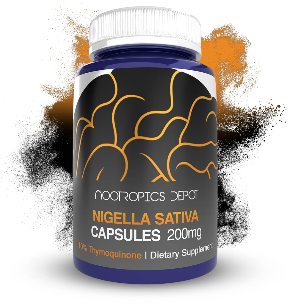 Nootropics Depot Nigella Sativa Extract Capsules 