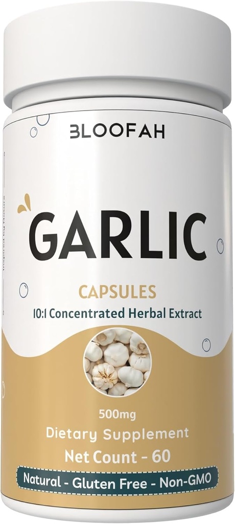 Cesnakové kapsule 500 mg 