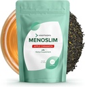 VoomVaya MenoSlim w/Black Cohosh pre Menopause - Hormone Balance Doplnky pre ženy - Relief for Bloating, Hot Flash, Únava, Meno-Belly - Jablko Škorica - 30 Teabags
