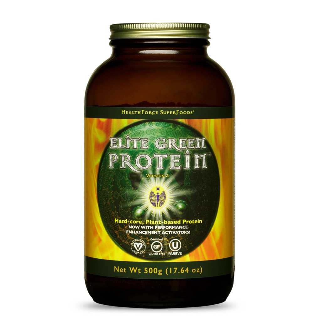 ZDRAVOTNÍCTVO SUPERFOODS Elitný zelený proteín - 500 g prášok