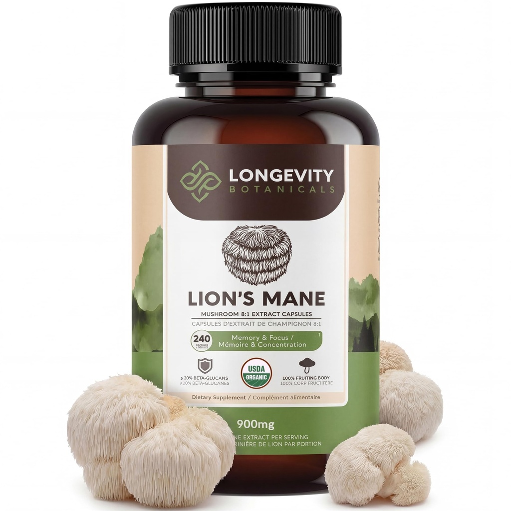 Longevity Botanicals Lion
