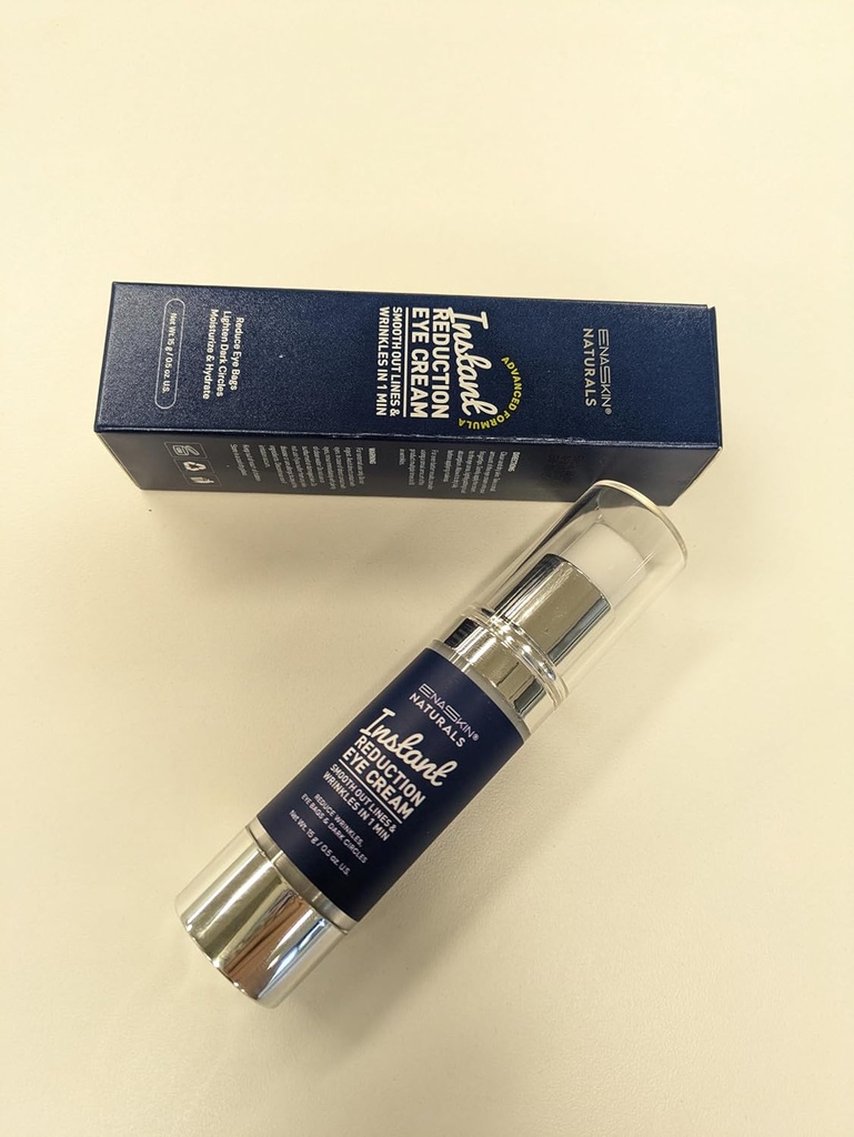 Enaskin Naturals Instant Anti Aging Eye Cream: Rýchly temporay Eye Tightener pre tmavé kruhy, jemné línie a nadšenie v 60. rokoch, Anti Aging Under Eye Cream pre jemné linky a očné tašky