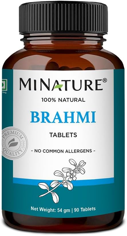 Brahmi Tablety - 90 Tablety, 1000 mg 