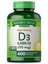 Pravda prírody vitamín D3 5000 IU Softgels 