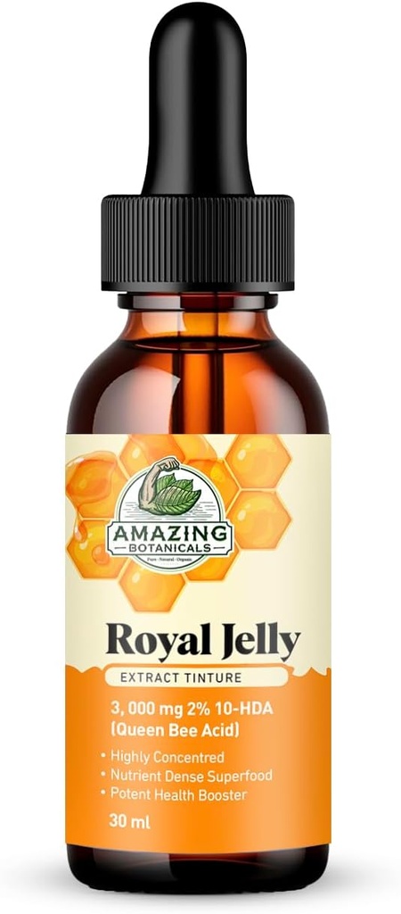 Amazing Botanicals Royal Jelly Extract Tinture 3,000 mg