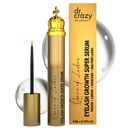 Queen of Lashes Peptide Growth Serum - Lash & Brow Enhancer with Peptides & Ginseng Root Extract - bez hormónov, Oftalmológ testovaný vzorec pre dlhšie, plnšie Lashes (8 ml)