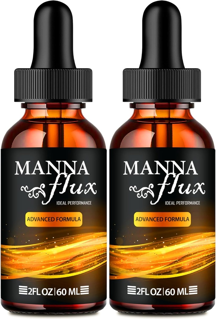 Manna Flux Drops, Mannaflux Support Supplement Liquid Drops - Maximálna sila, Manna Flux Health & Wellness Drops, Mannaflux All Natural Formula, Manna Flux Liquid Drops Recenzia (2 balenia)