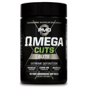 PMD Sports Omega Cuts Elite Fat Loss-Muscle Definovanie vzorca - Omega mastné kyseliny, MCT a CLA pre svalovú definíciu a údržbu - Keto Friendly for Women and Men - Stimulant Free (90 Softgels)