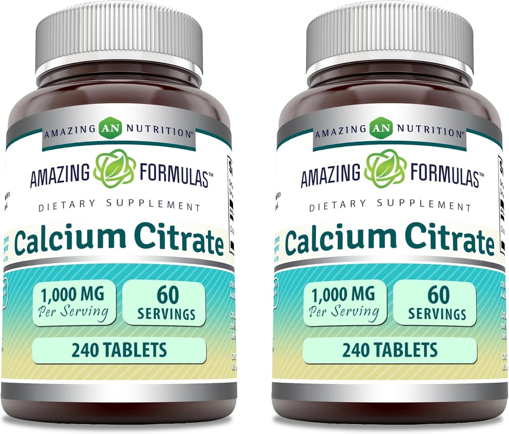 Amazing Formules Calcium Citer Supplement 