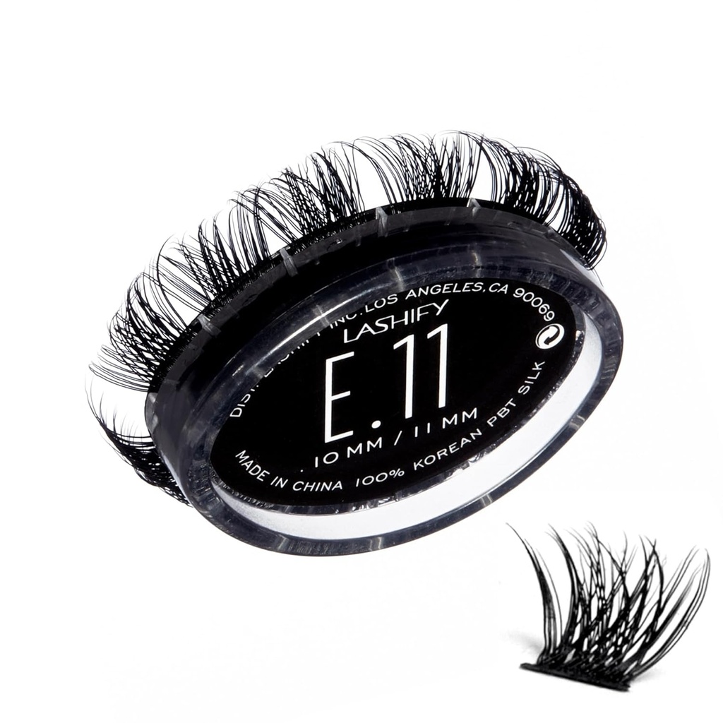 Lashife Extreme 11mm Gossamer DIY predĺženie rias znovu naplniť, čierna, ľahko falošné Lashes pridať tremendous objem