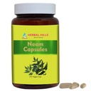 HERBAL HILLS Neem kapsuly 120 Vegie kapsuly Neem Leaf Azadirachta Indica 700 mg prášok a extrakt zmes v kapsule